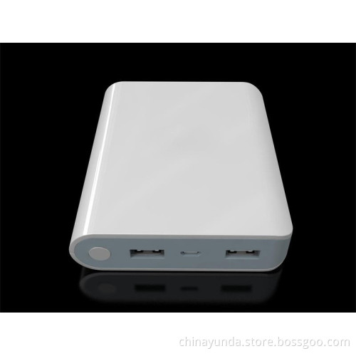 High Quality New Design Mobile Phone Power Bank with 2 USB Port